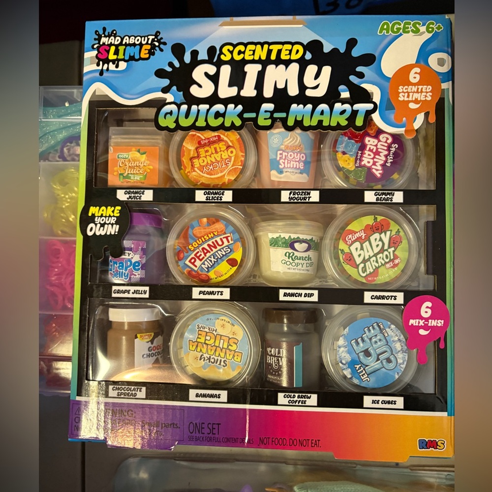 Nwt Scented Slimy Quick-E-Mart Set